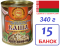 Слуцк. 15шт Каша перловая с говядиной ГОСТ 340г